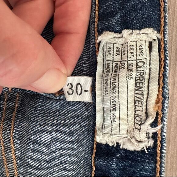 Current / Elliott The Beatnik Medium Wash Jeans Size 30 - Picture 5 of 7